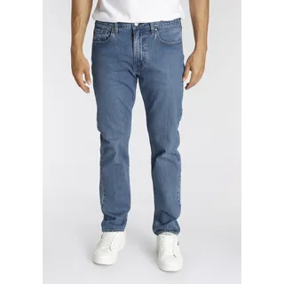 Tapered-fit-Jeans LEVI'S "502 TAPER" Gr. 38, Länge 34, blau (z1957 dark indigo stonewash) Herren Jeans Tapered-Jeans in elegantem, modernem Stil