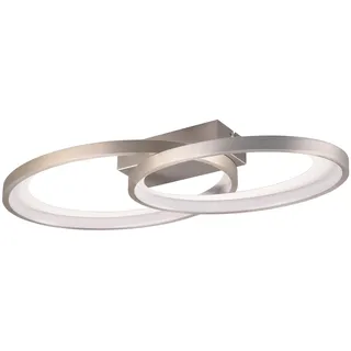 Trio Malaga 1-flammig Nickel matt 57,5 cm x 30 cm