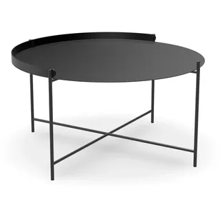 Houe Beistelltisch Ø 76 cm Schwarz