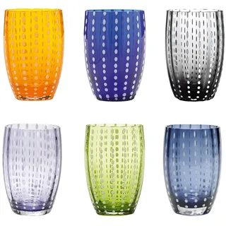 Zafferano Perle Glasbecher 0,32 l 6-tlg.