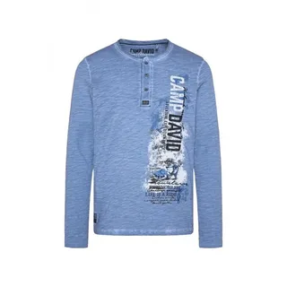 CAMP DAVID Langarmshirt 4XL (66/68)