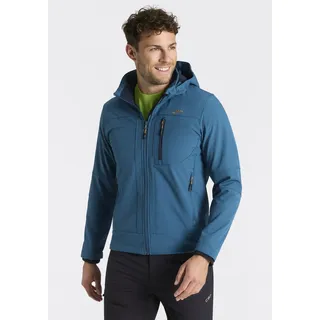 CMP Softshelljacke CMP, Herren, Gr. 60, petroleum, Softshell, Obermaterial: 96% Polyester, 4% Elasthan.