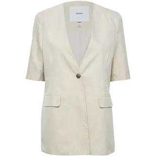 ICHI IHVILNA BL - 20118413 Halbarm Blazer mit Knopf in beige | Gr.: 36