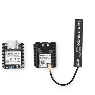 apbvihl Seeed XIAO nRF52840 & Wio-SX1262 Kit für Meshtastic, (1)