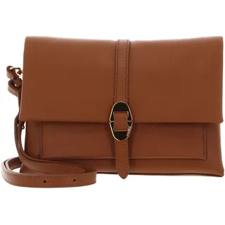 Coccinelle Dorian Umhängetasche Grained Leather Brown