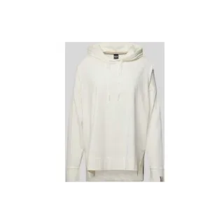 Hoodie aus Baumwoll-Mix, Weiss, XS