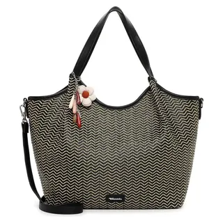 TAMARIS Shopper Synthetik Gelb/Black