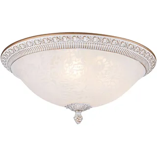 Maytoni Pascal 3 35 cm rund gold/weiß
