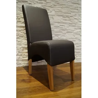 Dunkelbraunes Echtleder Stuhl Echt Leder Stühle Esszimmer Lederstühle