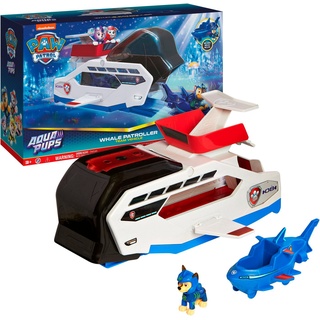 Spin Master Spielwelt Paw Patrol - Aqua Pups - Whale Patroller, inklusive 1 Figur Chase bunt