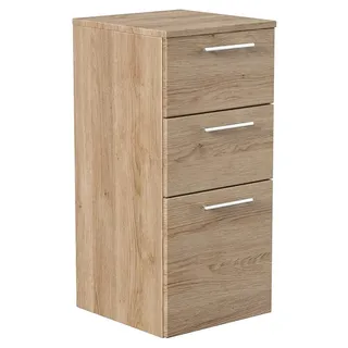 Magnolia Home Hängeschrank Midischrank 75cm eiche hell