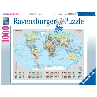 Ravensburger Puzzle »Politische Weltkarte. Puzzle 1000 Teile«, Puzzleteile