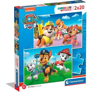CLEMENTONI Paw Patrol 2x20 Teile