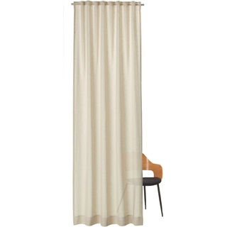 Vorhang »Breeze«, SCHÖNER WOHNEN-Kollektion, verdeckte Schlaufen (1 St), transparent beige