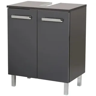 Primo Waschbeckenunterschrank  Monti ¦ grau ¦ Maße (cm): B: 50 H: 62 T: 33.0