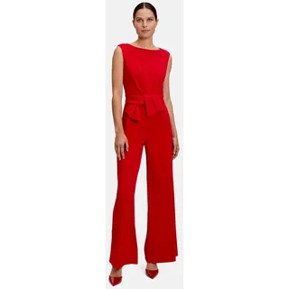 Vera Mont Overall Damen mit weitem Bein (1-tlg) Bunddetail rot XXL (46)