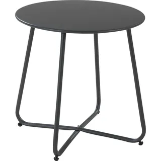 Outdoor Edge Gartentisch Ø 45 cm - Anthrazit - Stahl