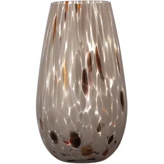 Bloomingville Artem Vase aus Glas hergestellt, in der Farbe: Braun, Maße: 14,5 x 25 cm, 82057000