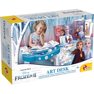 Liscianigiochi 73719 Kreativitisch mit elsa und Anna- Frozen Die Eiskönigin - Disney