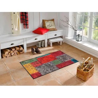 Wash+Dry Vintage Patches 75 x 120 cm Bunt