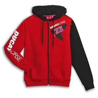 Ducati Corse Bastianini Sweatshirt mit Kapuze Größe XL
