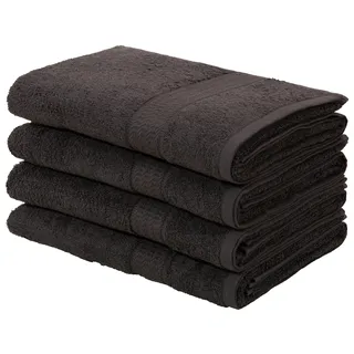 OTTO home Juna Handtuch 70 x 140 cm schwarz