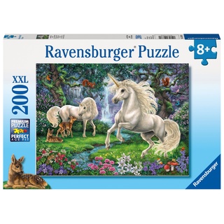 Ravensburger Verlag - Ravensburger Kinderpuzzle - 12838 Geheimnisvolle Einhörner - Einhorn-Puzzle für Kinder ab 8 Jahren, mit 200 Teilen im XXL-Format