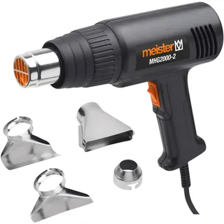 Meister Craft Meister Heißluftgebläse MHG2000 2-stufig 2000 Watt