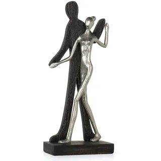 moritz Skulptur Tanzpaar Tänzer und Tänzerin Holz Deko Figur Tischdeko Dekoration für viele Anlässe