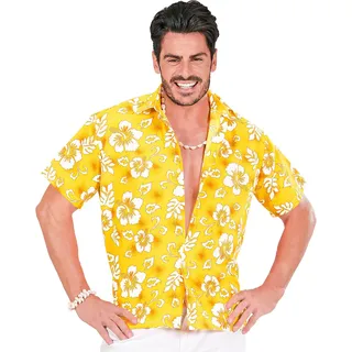 W WIDMANN MILANO Party Fashion - Hawaiihemd mit Hibiskus Muster
