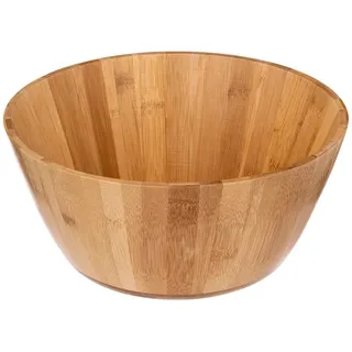 5 five simply smart Salatschüssel Bambus Natur 28 cm