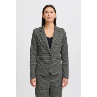 ICHI Blazer Hahnentritt Schwarz XL