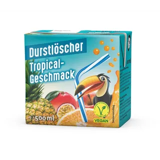 Säfte-Sirup Durstlöscher Tropical Geschmacksmix aus tropischen Früchten 500ml