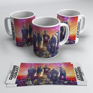 newseny Guardians of the Galaxy 3 Tasse - Geschenk für Marvel Guardians of the Galaxy Fans | Keramik 350 ml (Doppelname)