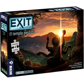 Devir Exit Puzzle Der verlorene Tempel, Mehrfarbig (BGEXITPZ1)