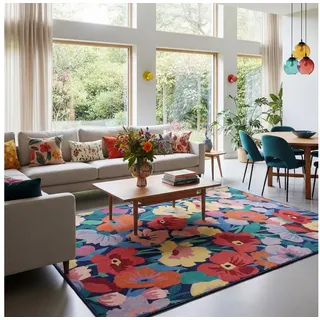 FLAIR RUGS Teppich CUT OUT FLORAL, rechteckig, Höhe: 8 mm 180 cm x 230 cm x 8 mm