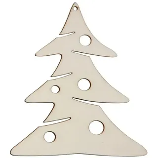 Hofmeister Fensterbild Kinder Fensterbild Weihnachtsbaum ca. L85xB77xH3 mm