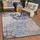 Teppich Outdoor rechteckig Höhe 6 mm Outdoor grau 140 cm x 200 cm x 6 mm