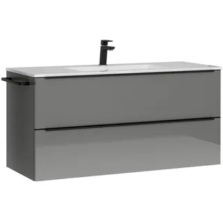 Nobilia City Line Waschtisch mit Unterschrank 121 cm