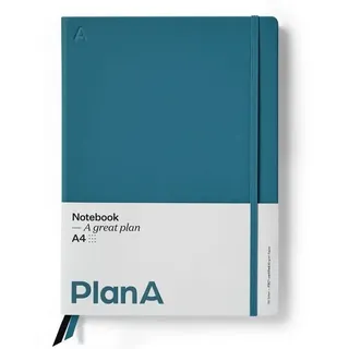 Notizbuch A4 Hardcover Punktiert Pacific Blue