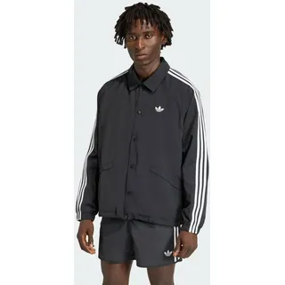 adidas 3-STREIFEN COACH JACKE schwarz M