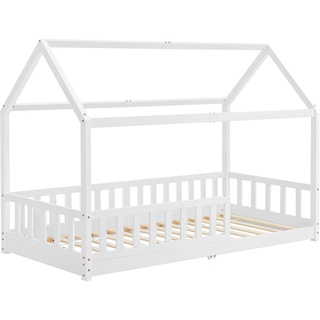 Juskys Kinderbett Marli_STR_OS (200 x 90 cm, weiß)