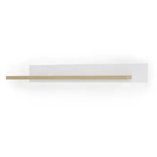 Sconto Wandboard Cali 175 x 22 x 26 cm Weiß