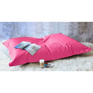 KiNZLER Sitzsack XXL Outdoorfähig (1 St), Uni Farben, Outdoor geeignet, ideal im Wohnzimmer & Kinderzimmer rosa