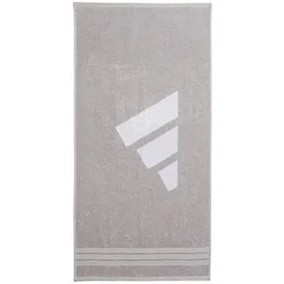 adidas Performance Handtuch 50 x 100 cm grau/weiß