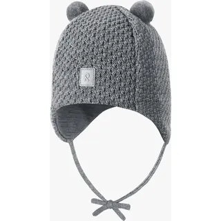 Reima Omasi Mütze Merinomix, Melange grey 40-42