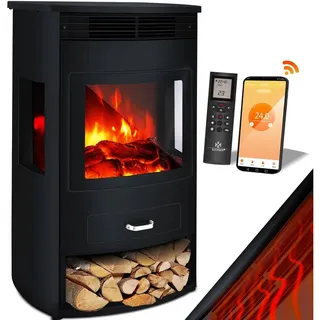Kesser Prio Elektrokamin schwarz