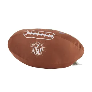 Herding Konturenkissen NFL Football 16,5 x 36 cm Braun