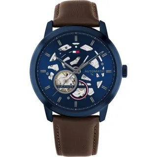 Tommy Hilfiger Henry Open Heart Automatik Leder 42 mm TH-1710660
