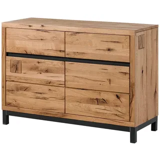 MASSIVMOEBEL24.DE Sideboard 120 x 85 x 45 cm beige
